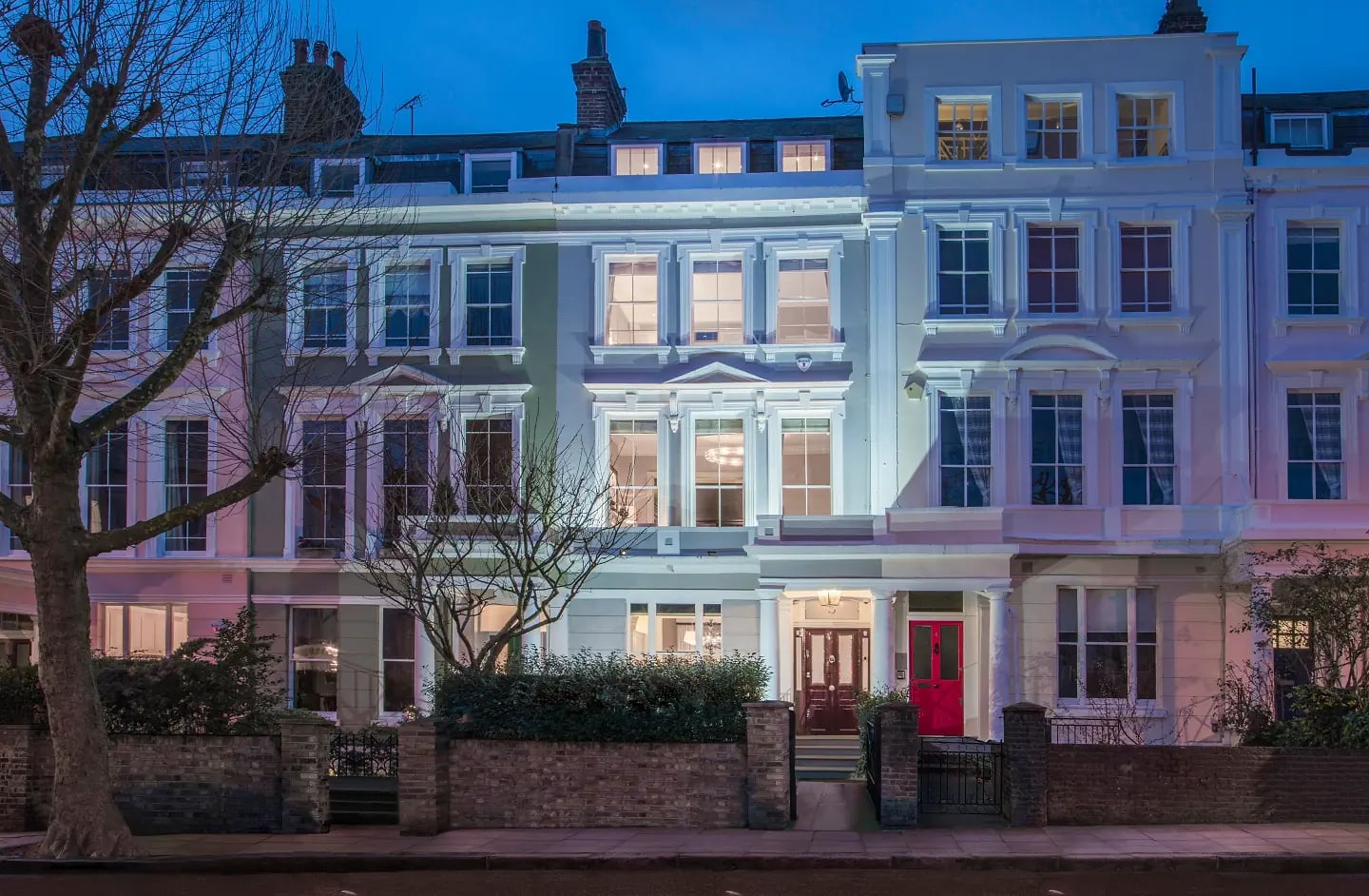 Reception room of a Primrose Hill townhouse